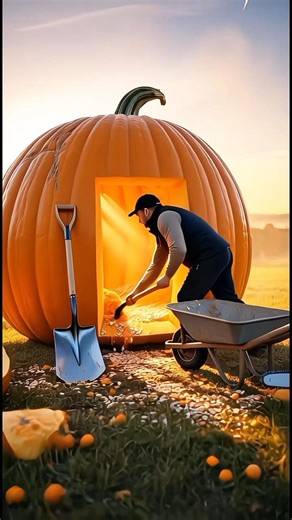 Giant Pumpkin Turned Into a Cozy Cabin! 🎃🏡 | Amazing Transformation