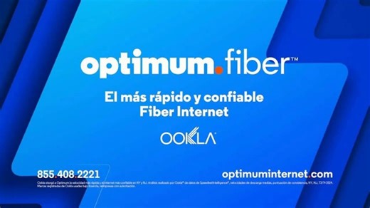 Optimum Fiber TV Spot, 'Lo lento quedó atrás: $40 al mes'