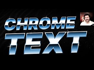 Inkscape Chrome Text Effect Step-By-Step Tutorial