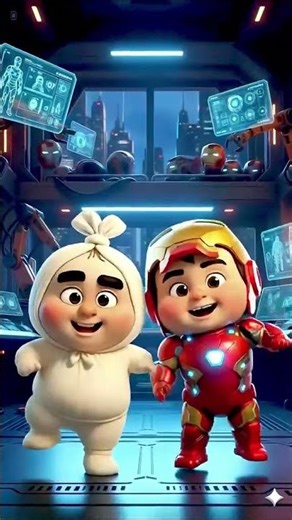 Funny Ghost Dance 🕺👻 | 3D Animation for Kids