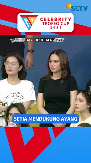 Dukungan Penuh untuk Ayang di Celebrity Trofeo Cup 2023