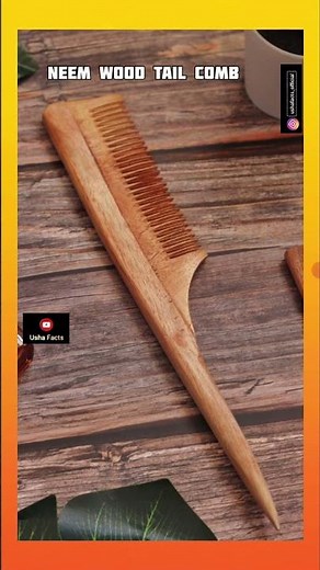 Why Wooden Combs Are Better Than Plastic Combs | Hair Growth & Scalp Health Tips