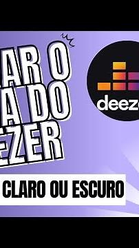 Como Mudar o Tema do Deezer