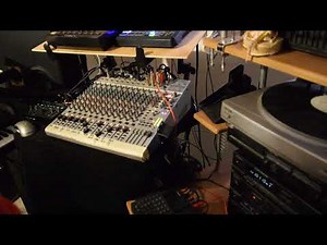 Mixing beats with the Behringer Eurorack ub2442fx pro