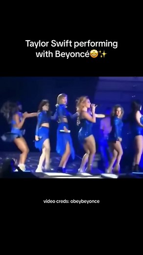 Iconic Taylor Swift and Beyoncé Dance Moment