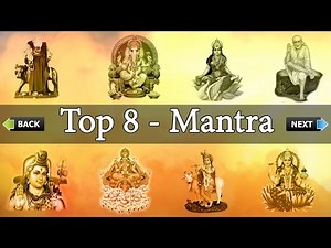 Top 8 - "Mantra" Ganesh Mantra' Gayatri Mantra' Mahamrityunjay Mantra' Mahalaxmi Mantra' Sai Mantra