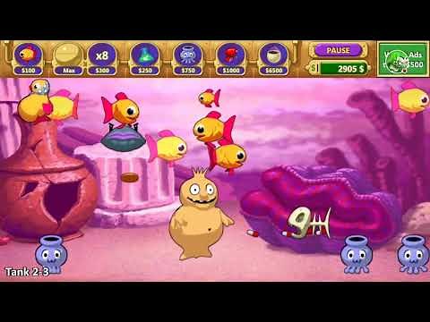 My Mad Fish Deluxe, Insaniquarium Mobile Gameplay, Tank 2-3 - 3-2