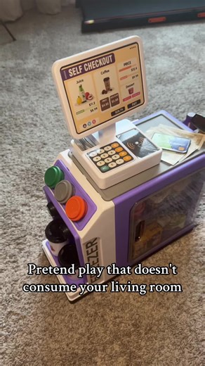 Small, cute, affordable—and keeps them busy for hours. #pretendplay #smalltoys #toddlertoys #toddlergiftideas #montessori