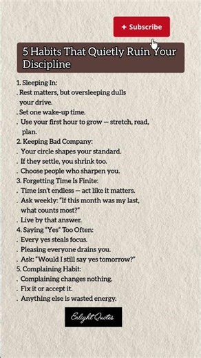 5 Daily Habits Are Stealing Your Potential 😔 #psychology #motivation #tricks#mindset#shorts #quotes