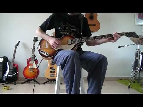 Höfner Contemporary Bass sound demonstration (soundboard recording)