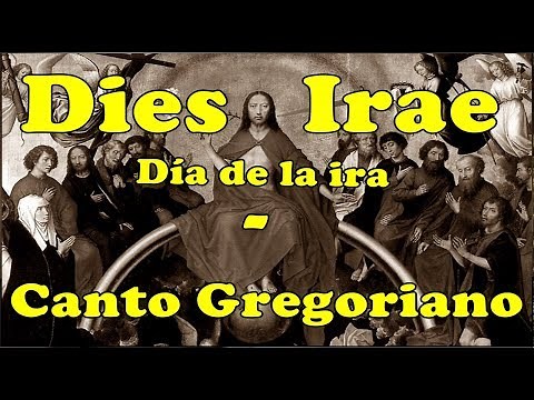 Dies Irae - Canto Gregoriano (subtitulado)