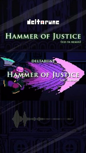 Hammer of Justice ① (DELTARUNE) : [Remix by co-ta] #DELTARUNE #デルタルーン #metal