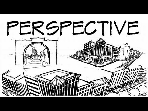 1,2and3-Point Perspective For Architectural Sketches - Architecture Daily Sketches