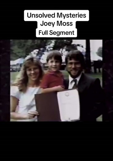 Unsolved Mysteries Joey Moss Part 1 #unsolvedmysteries #robertstack #orlando #florida #fl #orlandoflorida #mother #son #missing #search #father #parents #solved #fyp #fy #fyp=* #foryoupage #foryou #for #you #page #viral #viralvideo #viraltiktok #makeitgoviral