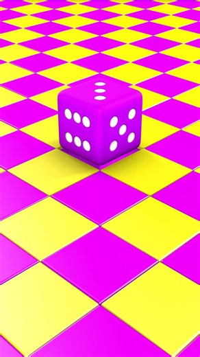 Hypnotic Rubik's Cube Physics Animation #oddlysatisfying #asmr #shorts #looping #roblox