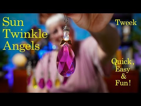 How to make Suncatchers out of beads and wire, step by step tutorial