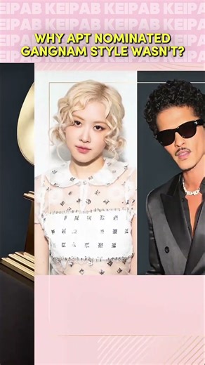 Why Rosé's APT Got a Grammy Nomination but Gangnam Style Didn't?! #kpop #blackpink #rosé