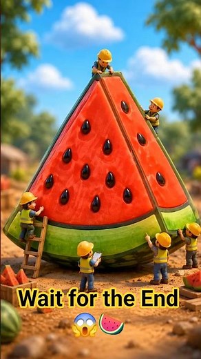How to Draw & Color a Watermelon Slice #shorts #kidsart #drawing