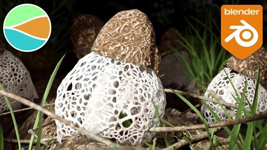 Sverchok蘑菇-Blender程序教程