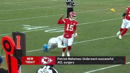 Patrick Mahomes underwent successful ACL surgery | 'The Insiders'