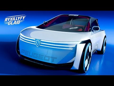 PEUGEOT POLYGON CONCEPT – Next-Gen Hypersquare Steering & i-Cockpit