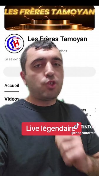 Enquête Paranormale Légendaire en Direct