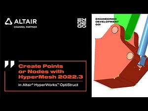 Create Points or Nodes with HyperMesh 2022.3