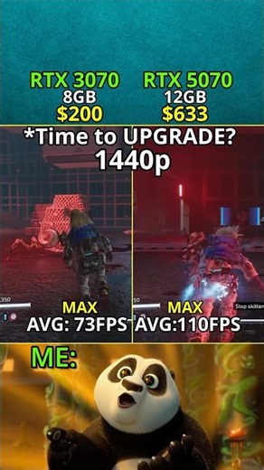 RTX 3070 8gb vs RTX 5070 12gb — Is it Time to Upgrade? (1440p Test)