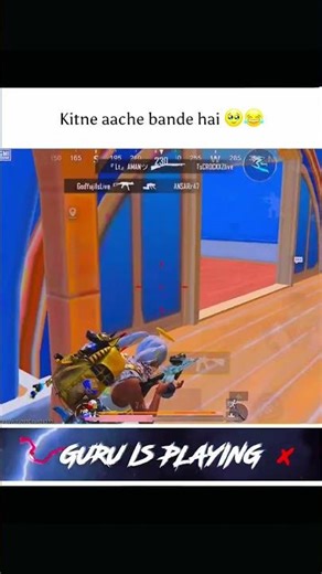 Kitne aache bande hai 🥹😂…‪@GuruisplayingYT‬