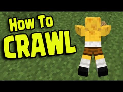 Minecraft PS3, PS4, Xbox, Wii U - HOW TO CRAWL