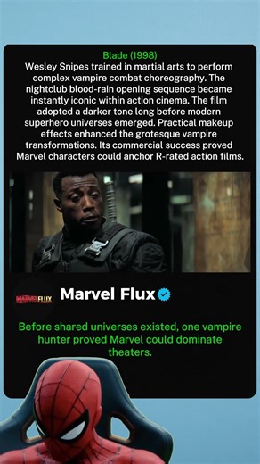 Blade (1998), The Blade That Opened the Door 🩸 #blade #marvel