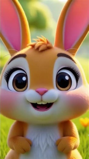 The Little Bunny’s Happy 👋 SMILE BOX #aivideo #3danimation #shortvideo #animation