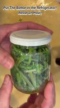 Pickled Wasabi Leaves! (Let's GO GO 1min Cooking) No.516 #Recipe #Wasabi #Pickles