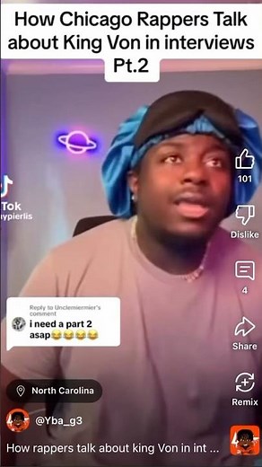 How Chicago rappers talk about king von in interviews