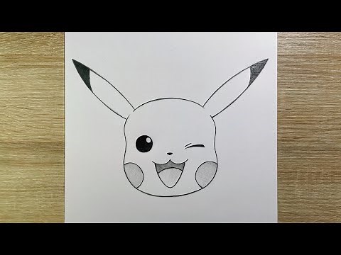 Comment dessiner Pikachu facilement | Tutoriel dessin Pokémon étape par étape