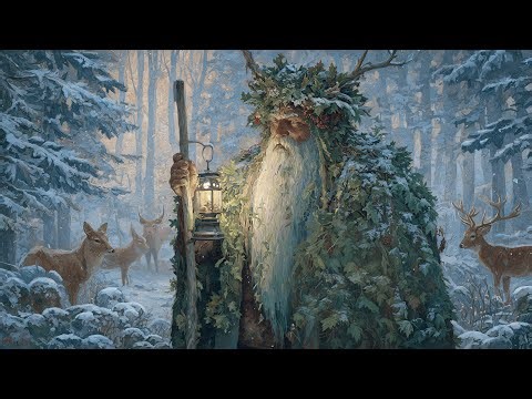The Woodland King of Winter - Soothing Celtic Music for Snowy Nights
