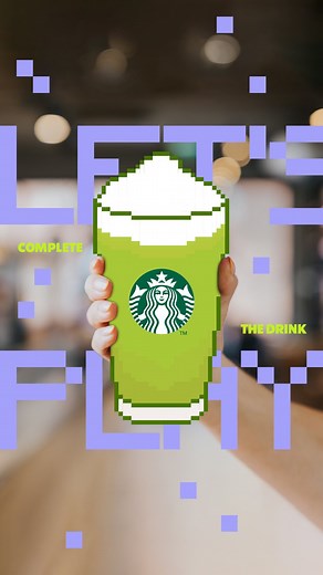 8.3K views · 148 reactions |  Let’s play Complete the Drink – noch einmal! Schaffst du’s?  #starbucksde #Starbucks #colddrink #coffeelover #coffeelove #gaming #games #videospiel #16bit #completethedrink #challenge #herausforderung #springseason #frühling #spaß #summerseason | Starbucks Deutschland | Facebook