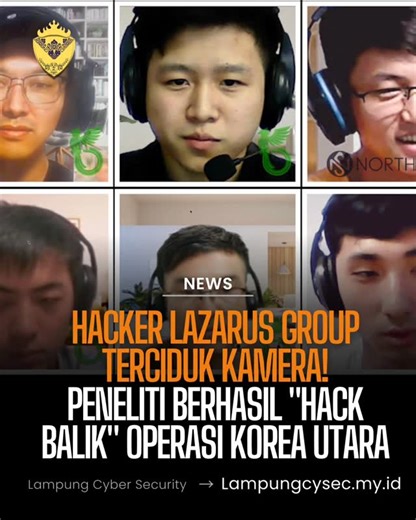 Lampung Cyber Security on Instagram: "🔥 BREAKING NEWS: Wajah Asli Hacker Negara Akhirnya Terbongkar! 🔥 Selama ini kita cuma dengar nama "Lazarus Group" sebagai hantu di balik pencurian kripto triliunan rupiah dan serangan siber global. Tapi hari ini, topeng mereka terbuka! Sebuah investigasi gabungan dari NorthScan, ANY.RUN, dan peneliti Mauro Eldritch berhasil melakukan hal gila: Mereka membiarkan diri mereka "direkrut" oleh hacker Korea Utara, lalu memantau balik aktivitas para hacker terseb