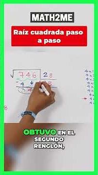 Square root step by step