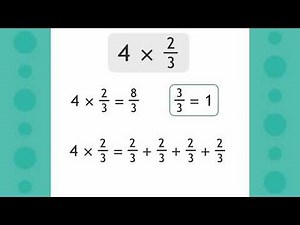 Learn How to Multiply Fractions by Whole Numbers