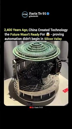 Ancient Chinese Machine That Feel Like Al 🤯⚙️