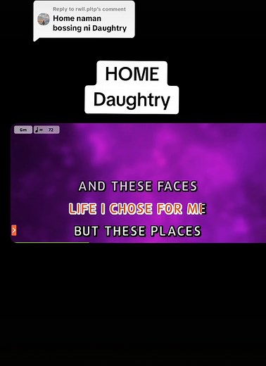 Home by Daughtry Karaoke Song Lyrics