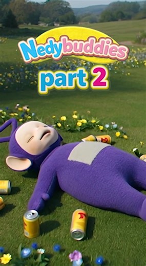 Neddybuddies Part 2 (FULL VERSION ON INSTAGRAM) @laugh_labai #teletubbies #scottish #ai #glasgow #scottishtiktok