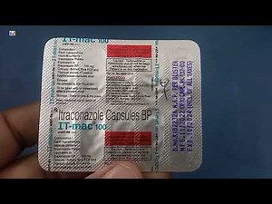 It-Mac 100 Capsule | Itraconazole Capsule | ItMac 100mg Capsule Uses Side effects benefits Dosage