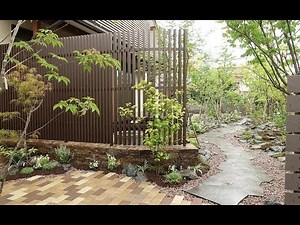 【庭リフォーム】モダンな雑木の庭　苔・半日陰の庭　第25回タカショー庭空間施工例コンテスト「和と創作部門銅賞」新潟の庭デザイン工事「ガーデンスタジオ雅楽庭」