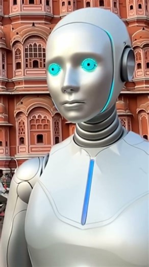 Humanoid Robot Interview at Hawa Mahal 😱 | Jaipur Mein Robot Se Live Baat 🤖🔥