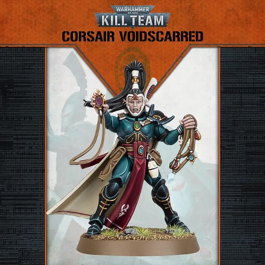 The gangs all here! The Corsair Voidscarred are coming to Kill Team soon – get a closer look at their incredible miniatures here: https://bit.ly/3HOvsLz | Warhammer 40,000