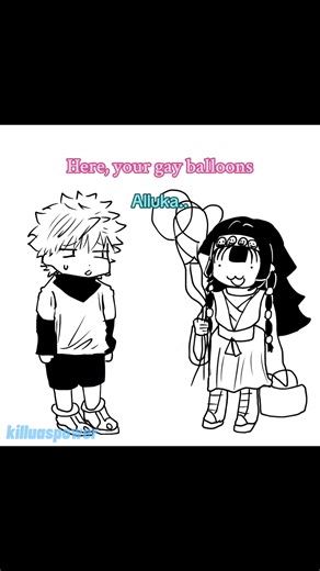 Happy pride month #hunterxhunter #hxh #killua #killuazoldyck #alluka #allukazoldyck #zoldyck #zoldyckfamily #fy #fypツ #xybca #animation #funny #digitalart Tags: @Chronically Insane @ʚabiɞ @𓏲⋆ ִֶָ ๋𓂃 ⋆remi ⋆˚🐾˖° @MEL 𖣂 @🤍Aurelia🤍 @🚛crusher🚛🗣️🗣️ @Alluka Zoldyck @RayRay @mitphyk @Zenitsu’s One and only 😍