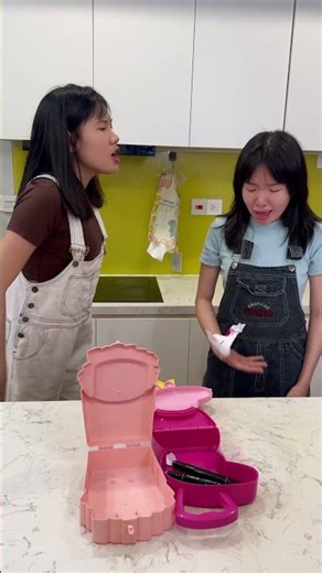 Kuromi Toys of Two Sisters 🎀 || Siblings love #shorts