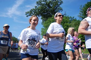 Dozens Run To Support Special Olympics